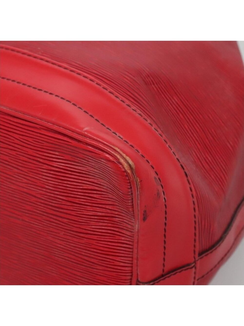 Authentic LOUIS VUITTON Epi Noe Shoulder Bag Red M44007 LV - Picture 16 of 16